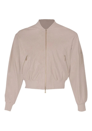Eleventy zip-up bomber jacket - Neutrals