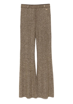 TOM FORD metallic-threading trousers - Gold