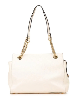 Gucci Pre-Owned 2000-2015 Medium Guccissima Soft shoulder bag - White