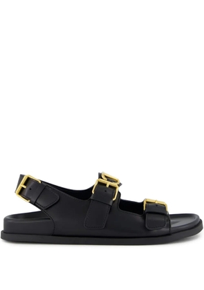 Valentino Garavani VLogo Signature buckle-detail sandals - Black
