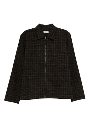 Universal Works Cedar checked jacket - Brown