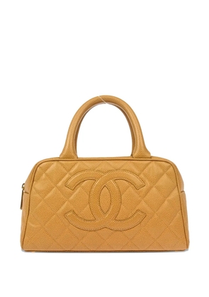 CHANEL Pre-Owned 2003 Bowling 27 tote bag - Neutrals