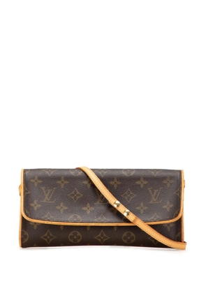 Louis Vuitton Pre-Owned 2000 Monogram Pochette Twin GM crossbody bag - Brown