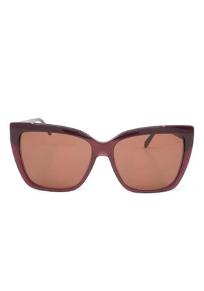 Ferragamo Eyewear butterfly-frame sunglasses - Red