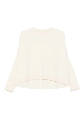Dusan round-neck sweater - Neutrals