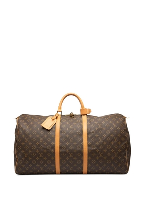 Louis Vuitton Pre-Owned 1990 Monogram Keepall 60 travel bag - Brown