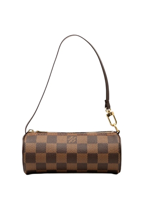 Louis Vuitton Pre-Owned 1990-2010 Damier Ebene Papillon Pochette handbag - Brown