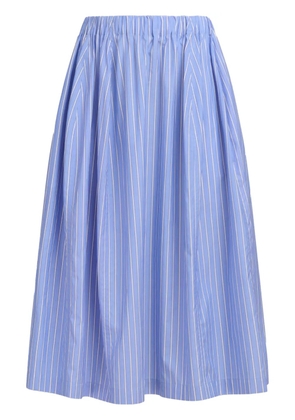 Marni striped midi skirt - Blue