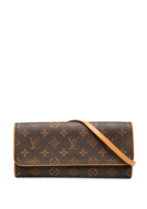 Louis Vuitton Pre-Owned 2000 Monogram Pochette Twin GM crossbody bag - Brown