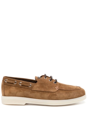 Giuseppe Zanotti suede loafers - Brown