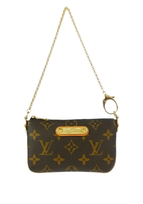 Louis Vuitton Pre-Owned 2008 Monogram Pochette Milla PM clutch bag - Brown