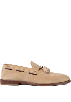 Brunello Cucinelli tassel-detail loafers - Neutrals