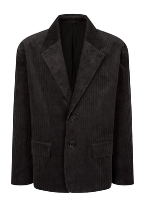 TOMBOY corduroy overfit jacket - Black