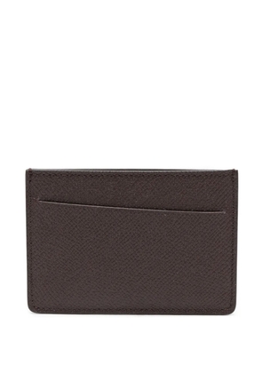 Maison Margiela stitch-detail cardholder - Brown