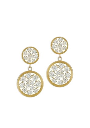 Jade Trau 18K yellow gold diamond drop earrings