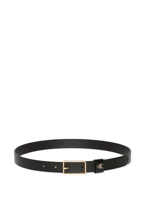 Calvin Klein rectangular-buckle belt - Black