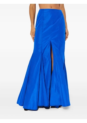 Cult Gaia Jori slit flared maxi skirt - Blue