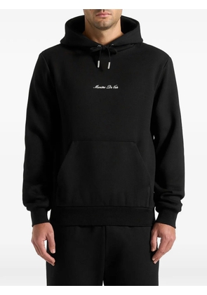 Manière De Voir Gustave kangaroo-pocket hoodie - Black