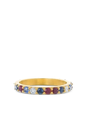 Jared Lehr 18K yellow gold spinel and diamond ring