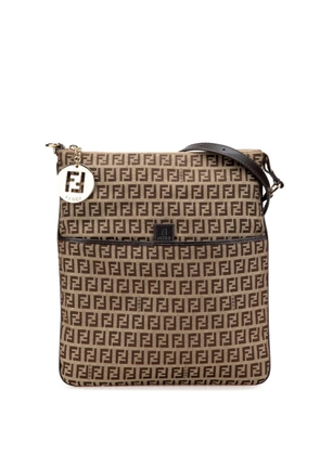 Fendi Pre-Owned 2000-2010 Zucchino Canvas crossbody bag - Brown