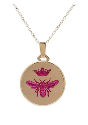 Castro Smith 9K yellow gold bee-motif pendant