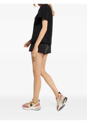 IXIAH signature-frayed shorts - Grey