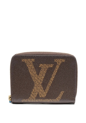 Louis Vuitton Pre-Owned 2021-2025 monogram-print wallet - Brown