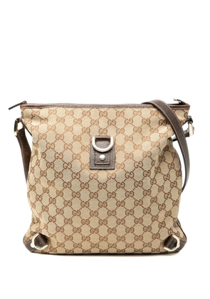 Gucci Pre-Owned 2000-2015 GG Canvas Abbey D Ring crossbody bag - Brown