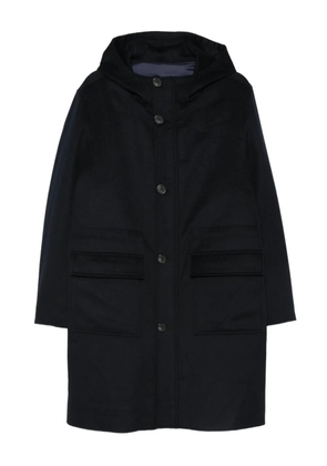 Liska hooded wool coat - Blue
