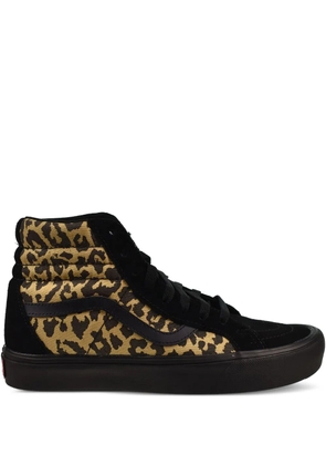 Vans Sk8-HI Reissue leopard-print sneakers - Black