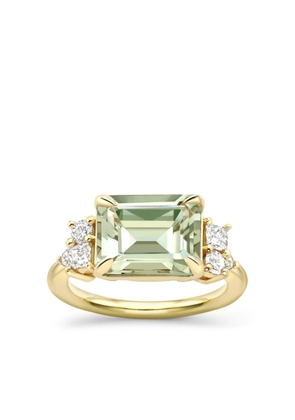 Dinny Hall 9K yellow gold Claudie amethyst ring