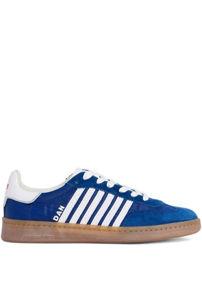 DSQUARED2 Boxer stripe-detail sneakers - Blue