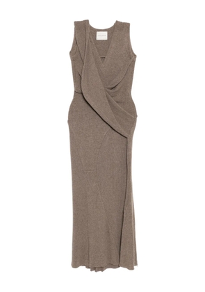 YEHUAFAN cashmere dress - Neutrals