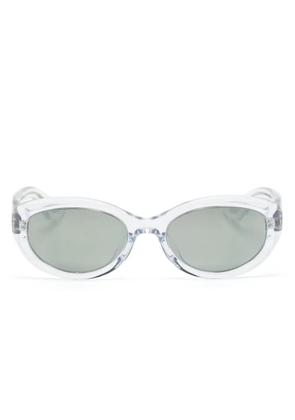 Oliver Peoples x Khaite 1969c oval-frame glasses - Neutrals