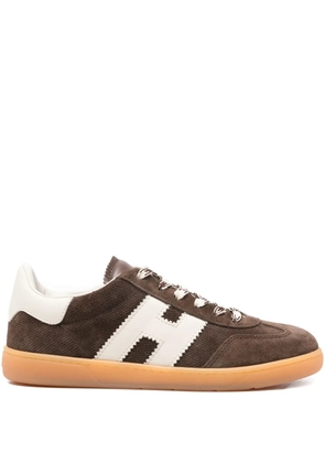 Hogan Cool suede sneakers - Brown