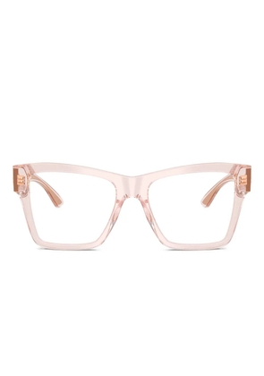 Dolce & Gabbana Eyewear square-frame glasses - Pink