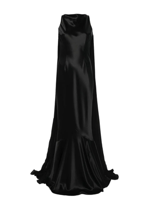 Retrofete Julia fishtail dress - Black