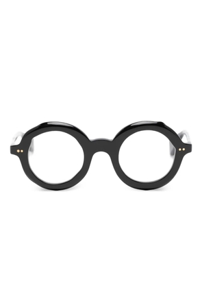 MASAHIROMARUYAMA round-frame glasses - Black