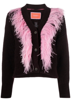 La DoubleJ High Kick cardigan - Red