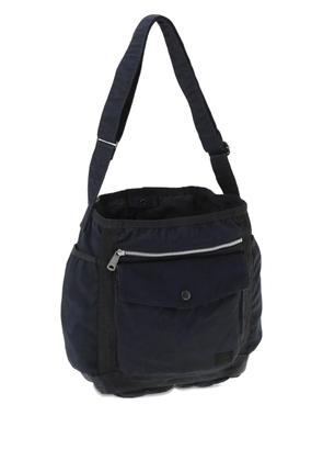 Porter-Yoshida & Co. zip-pocket shoulder bag - Blue