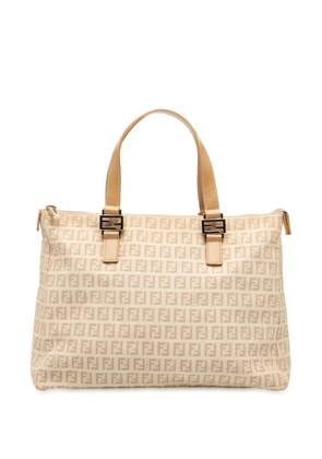 Fendi Pre-Owned 2000-2010 Zucchino Canvas tote bag - Brown