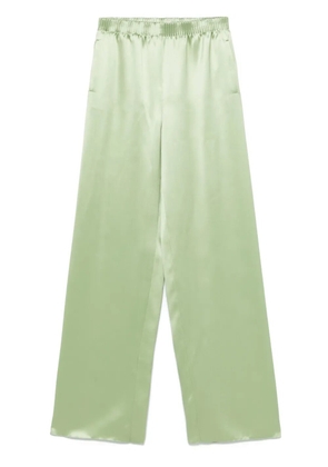 Valentino Garavani satined trousers - Green