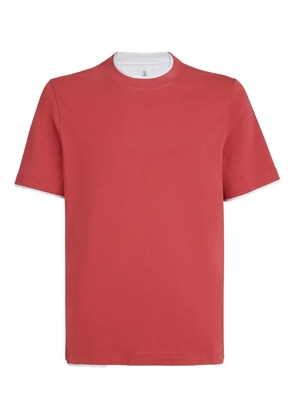 Brunello Cucinelli crew-neck layered T-shirt