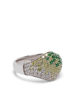 Tom Wood Mini Oval cocktail ring - Silver