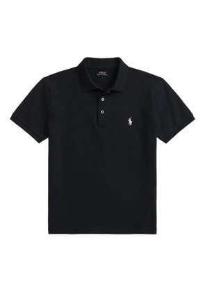 Polo Ralph Lauren piqué-weave polo shirt - Black