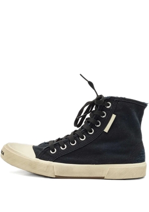 Balenciaga Pre-Owned canvas high-top sneakers - Black