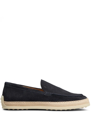 Tod's Gomma leather loafers - Blue