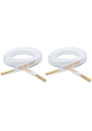 Golden Goose laces kit (set of two) - White
