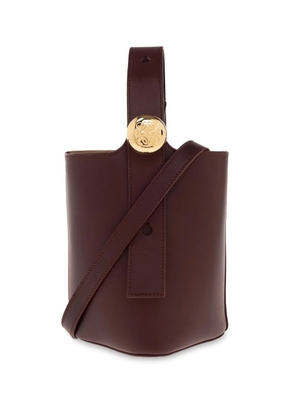 LOEWE mini Pebble bucket bag - Red