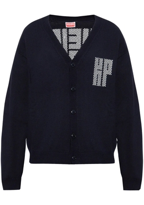 Kenzo Kamon cardigan - Blue
